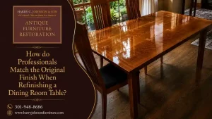 refinishing a dining room table